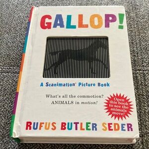 Gallop! A Scanimation Picture Book by - Multicolor